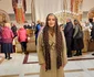 Ornela Pasăre a stat doar două ore în toiul nopții, ca să intre în Sfântul Altar, la Catedrala Neamului foto: arhiva personală 