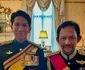 Sultanul Bruneiului Hassanal Bolkiah și fiul său, Prințul Abdul Mateen. FOTO: Instagram