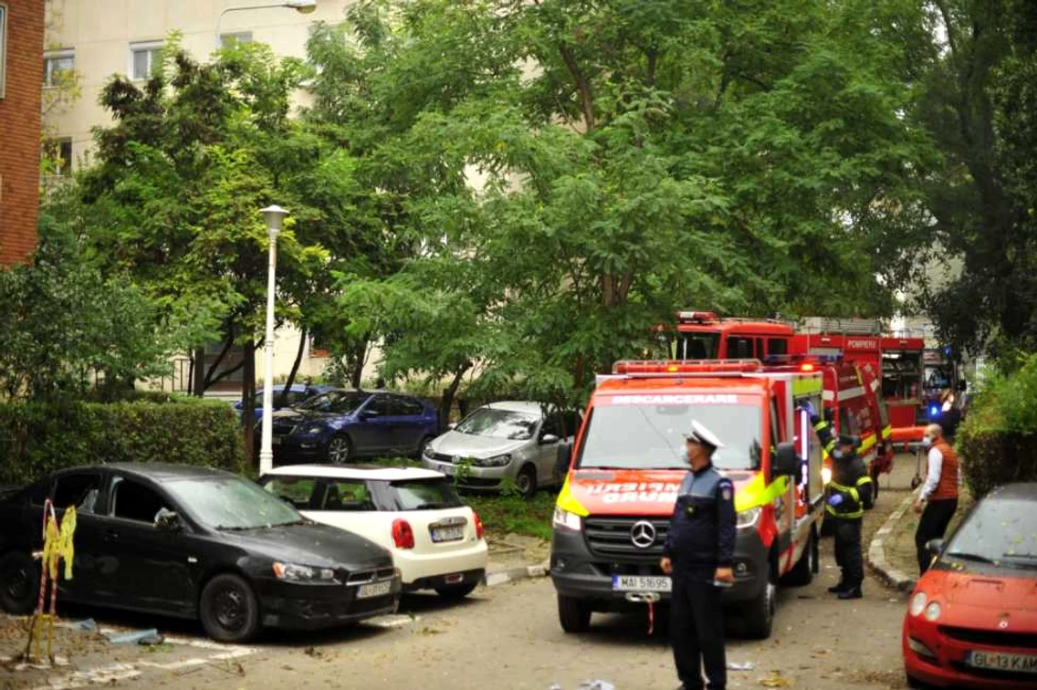 explozie bloc N6 Galati 1