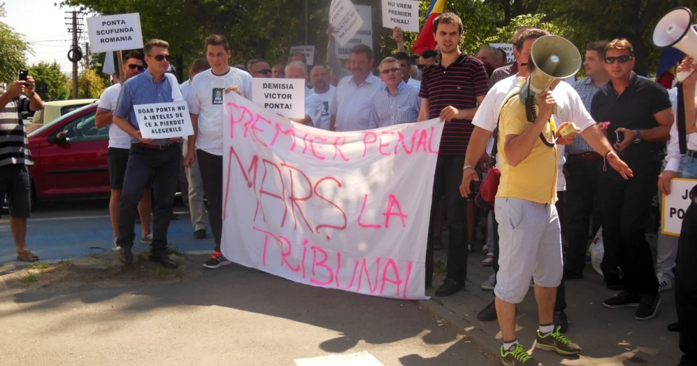 protest pnl alba iulia