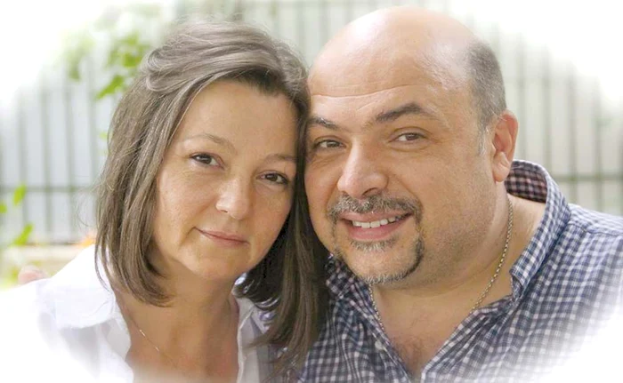 Zamzu, alături de soţia sa, Gabriela