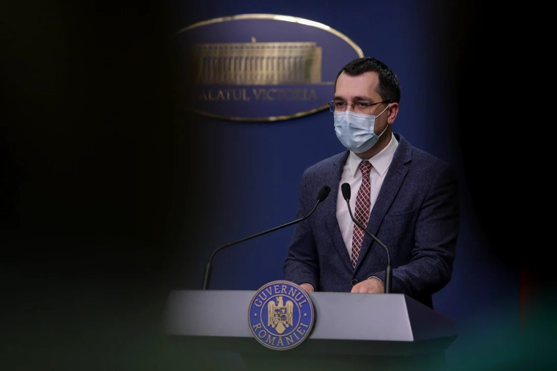 Vlad Voiculescu, ministrul Sănătăţii FOTO Inquam Photos / Octav Ganea