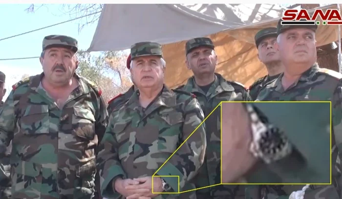 Generali sirieni urmarind un atac chimic FOTO Bellingcat