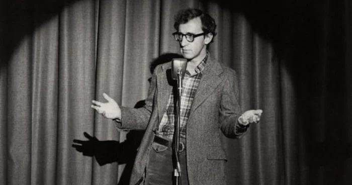 Woody Allen (Allen Stewart Königsberg), unul dintre maeştrii genului stand-up comedy