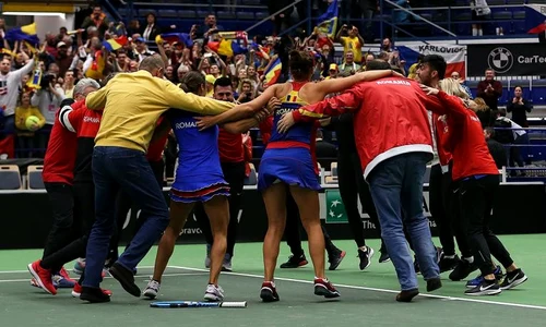 hora bucuriei fed cup romania jpeg