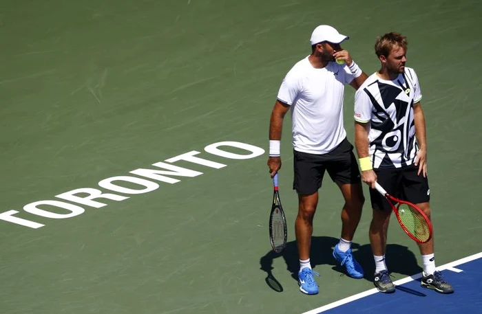 Horia Tecău și Kevin Krawietz au jucat semifinala la TorontoFOTO: Guliver/ Gettyimages