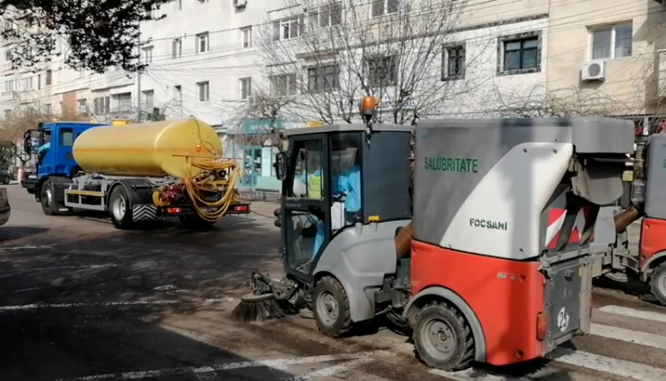 CUP Salubritate se va ocupa de măturatul şi spălatul stradal