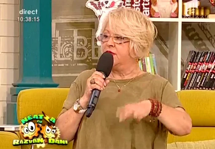 Mirabela Dauer este mândră că s-a lăsat de fumat. (captură Antena 1)