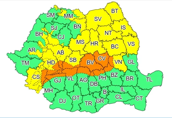 Vremea rea va ține până la 20 martie