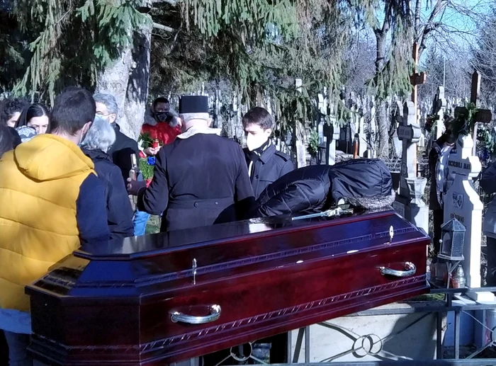 Lucian Ionescu a fost condus pe ultimul drumFoto Blitz