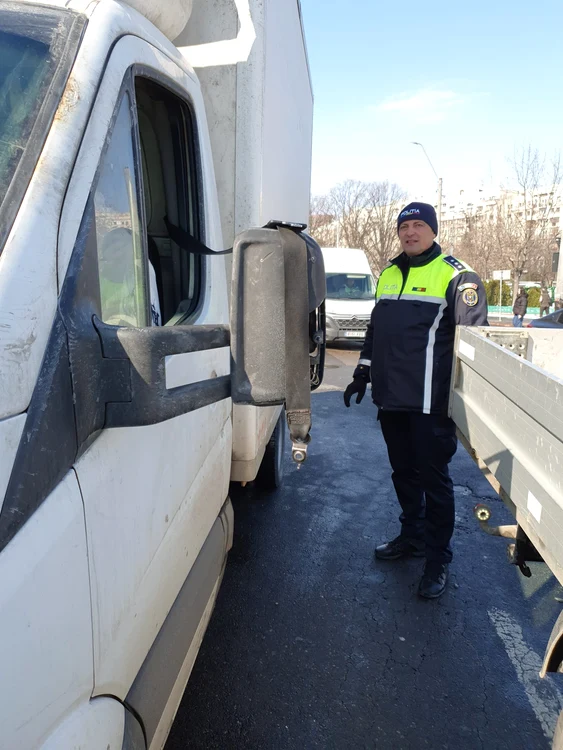 Șeful raziei rutiere de la Piața Unirii a fost comisarul șef Valeriu Andronache