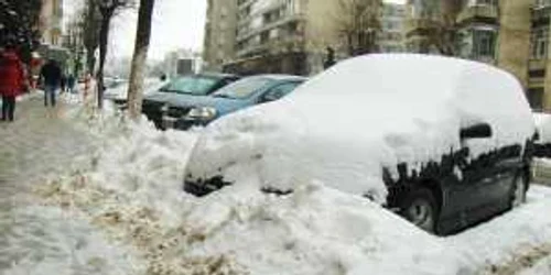 Târgu-Mureşul asediat de zăpadă