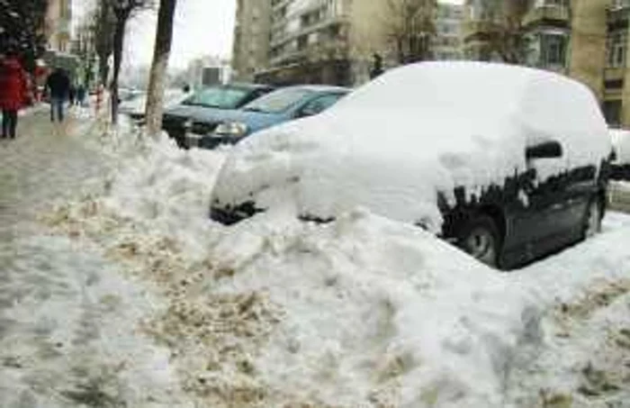 Târgu-Mureşul asediat de zăpadă