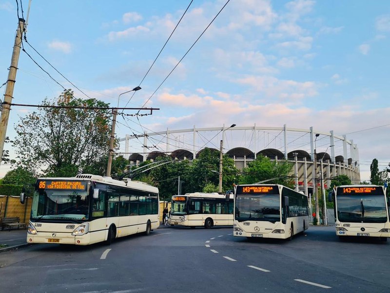 Restricții de circulație pe liniile 86, 90 și 143 în zona Arenei Naționale