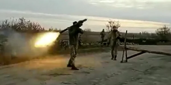 Forețele ucrainene doboară un elicopter rus / Foto: Captură Video