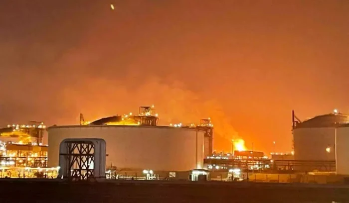 Explozie la cel mai mare terminal de gaze naturale lichefiate din lume. 