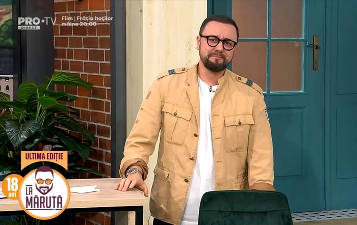 Cătălin Măruță, copleșit de emoții - Foto: captură Pro TV