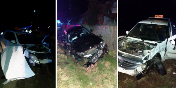 accident scoala de soferi