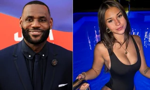 LeBron James si Sophie Rain, foto Shutterestock, Instagram jpg