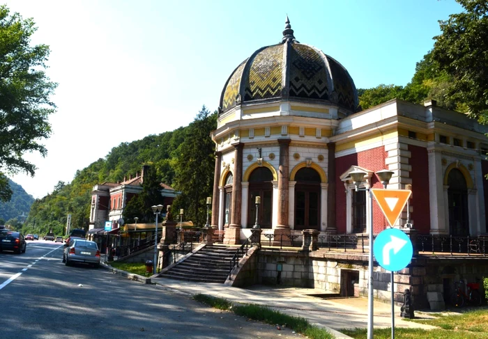 Clădirea deosebită ar avea nevoie de o reabiltare FOTO DANIEL GROZA