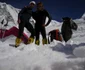 Horia Colibăşanu şi Inaki Ochoa de Olza într-o pauză pe Annapurna