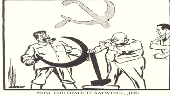 Soarta României şi a restului Europei de sud est, scrisă pe un şerveţel Cum au hotărât Churchill şi Stalin destinul a milioane de oameni jpeg