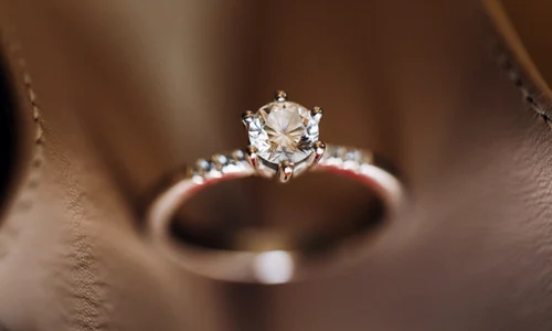 engagement ring with diamond jpg