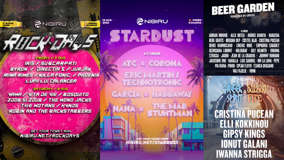 NIBIRU Festivals 2026 - Foto: Click!
