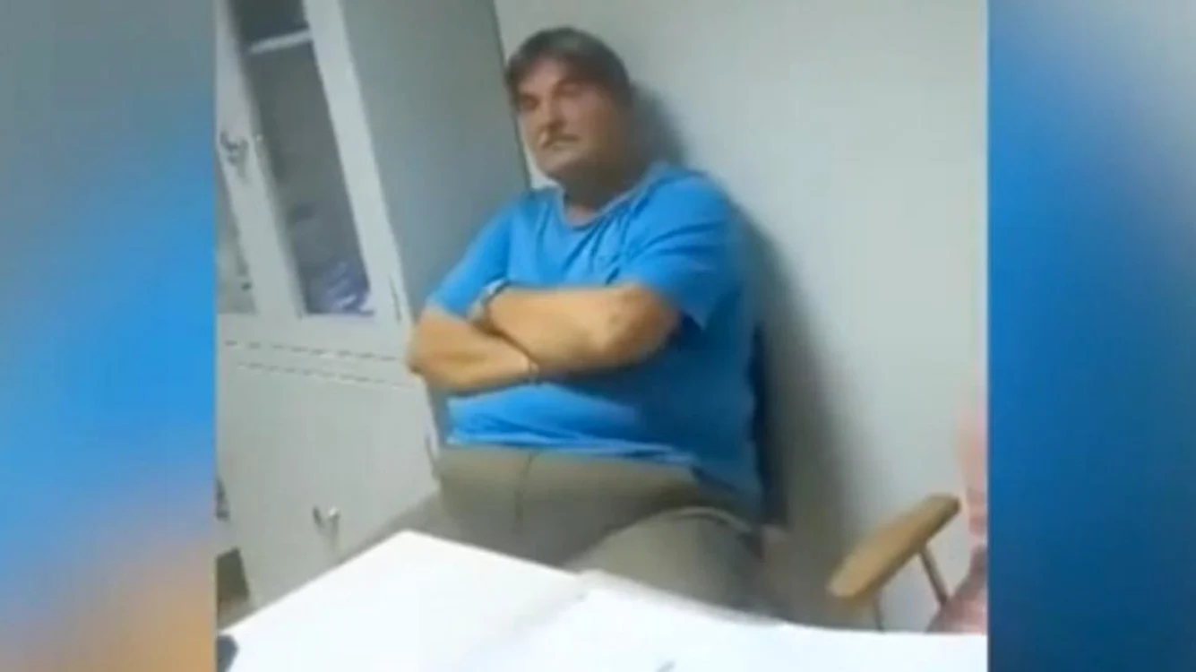 Medicul care a refuzat copilul cu arsuri pe față Foto: captură video
