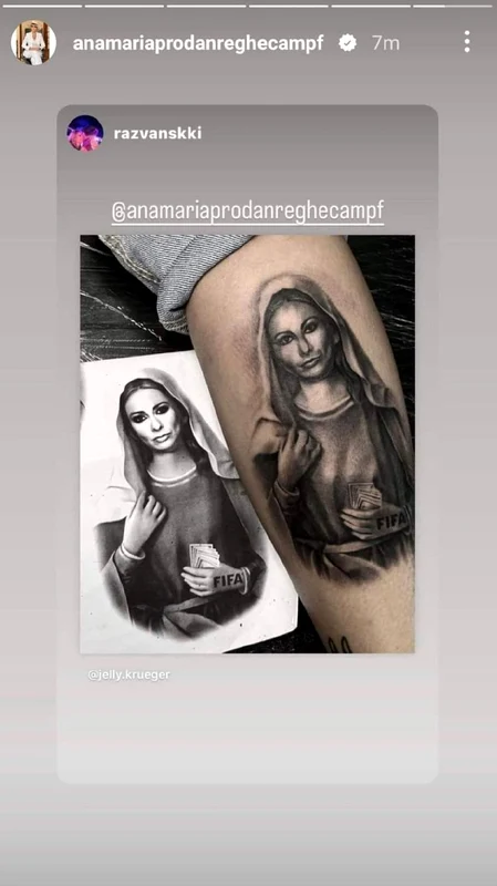 Anamaria Prodan, tatuaj jpg