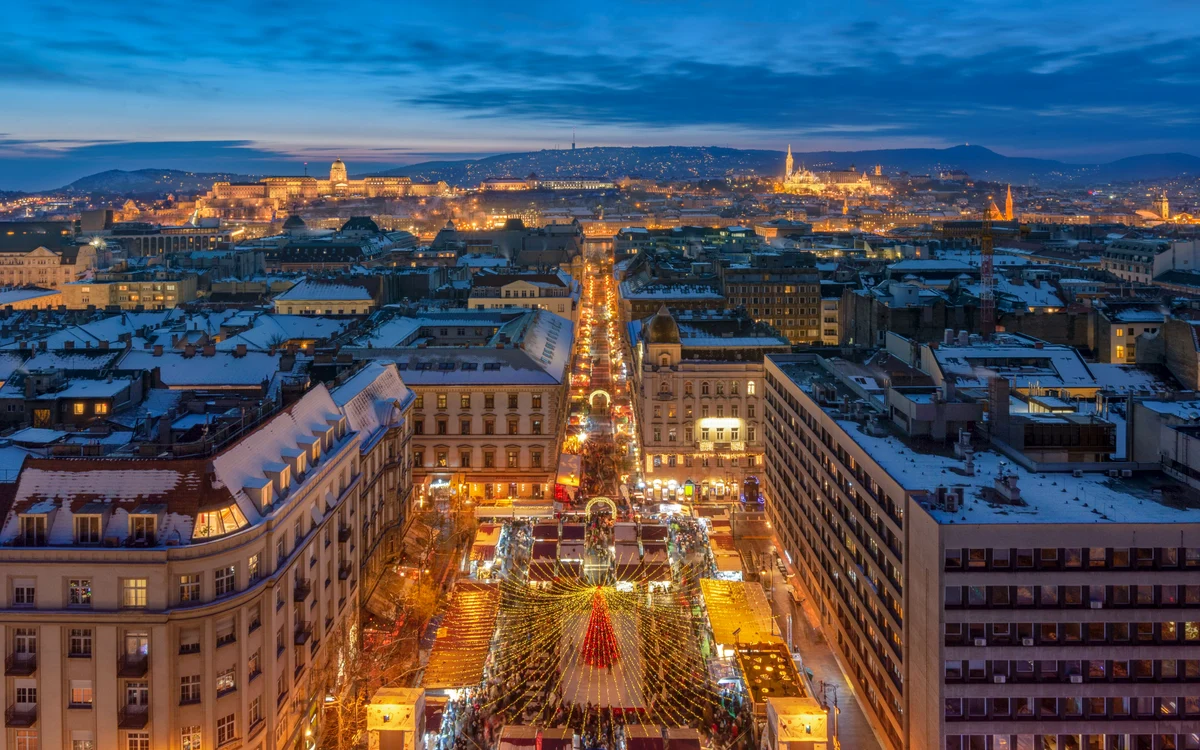 Budapesta, vedere panoramică