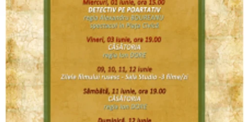 Programul teatrului