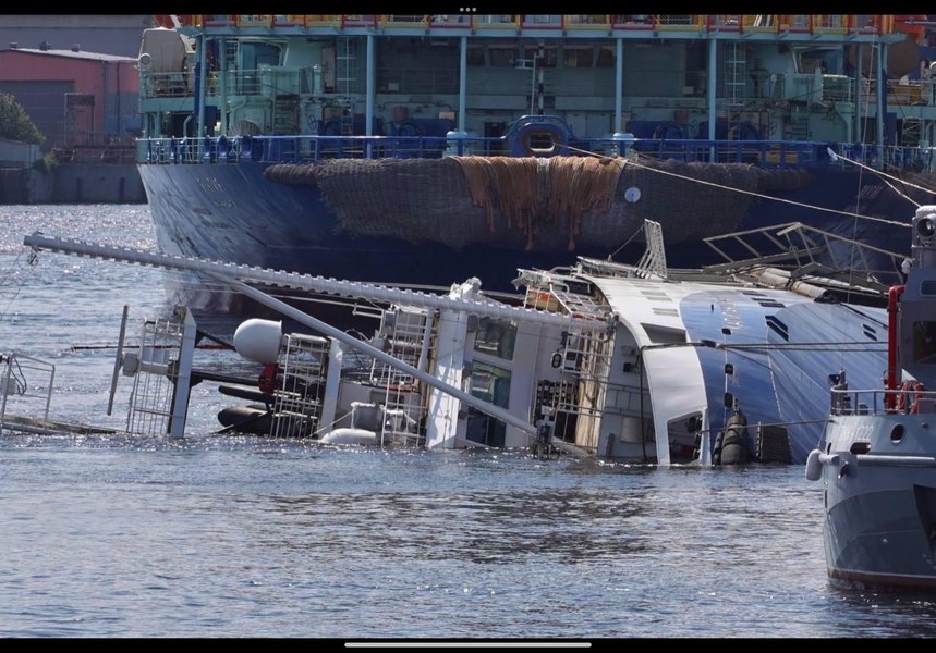 Un remorcher rusesc modern s-a scufundat parțial la Sankt Petersburg. Un nou eșec pentru o flotă afectată de loviturile Ucrainei