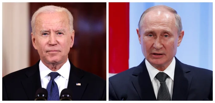 Preşedintele SUA Joe Biden şi omologul său rus Vladimir Putin