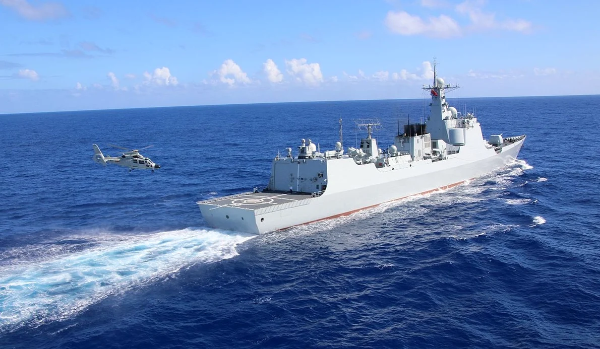 Fregată chineză (foto: U.S. Navy)