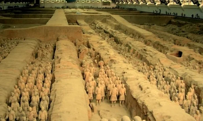Descoperire periculoasă: un uluitor complex funerar imperial ar putea fi înţesat cu capcane mortale jpeg