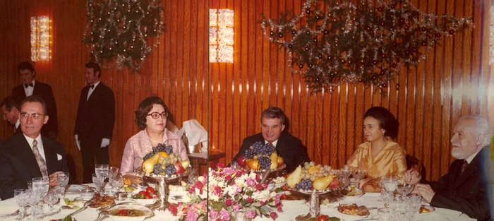 La Revelionul din 1976,cuplul Ceaușescu era mai relaxat și mai zâmbitor