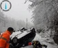 Accident pe Valea Lotrului în Malaia Vâlcea pe DN7A Sursă ISU Vâlcea jpeg