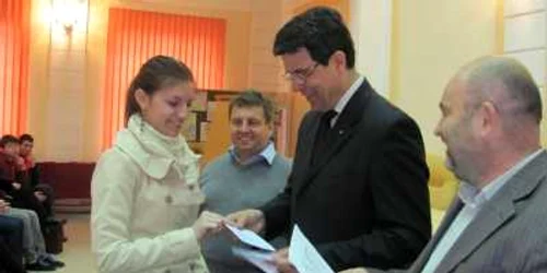 Olimpicii de la CNS au fost premiaţi şi de primărie