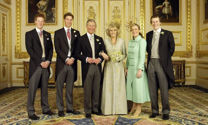 Tom Parker Bowles cu Printul William si Printul Harry la nunta lui Charles cu Camilla   profimedia 0218936184 jpg