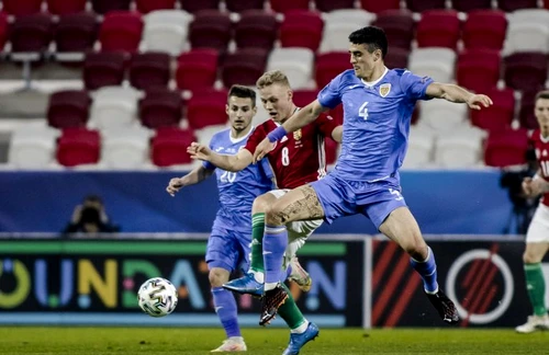 Pașcanu a jucat la turneele finale ale Europeanului U21FOTO: Sportpictures.eu