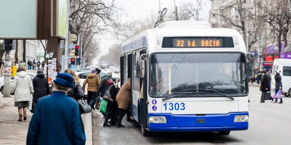 Troleibuz Chisinau FOTO IPN