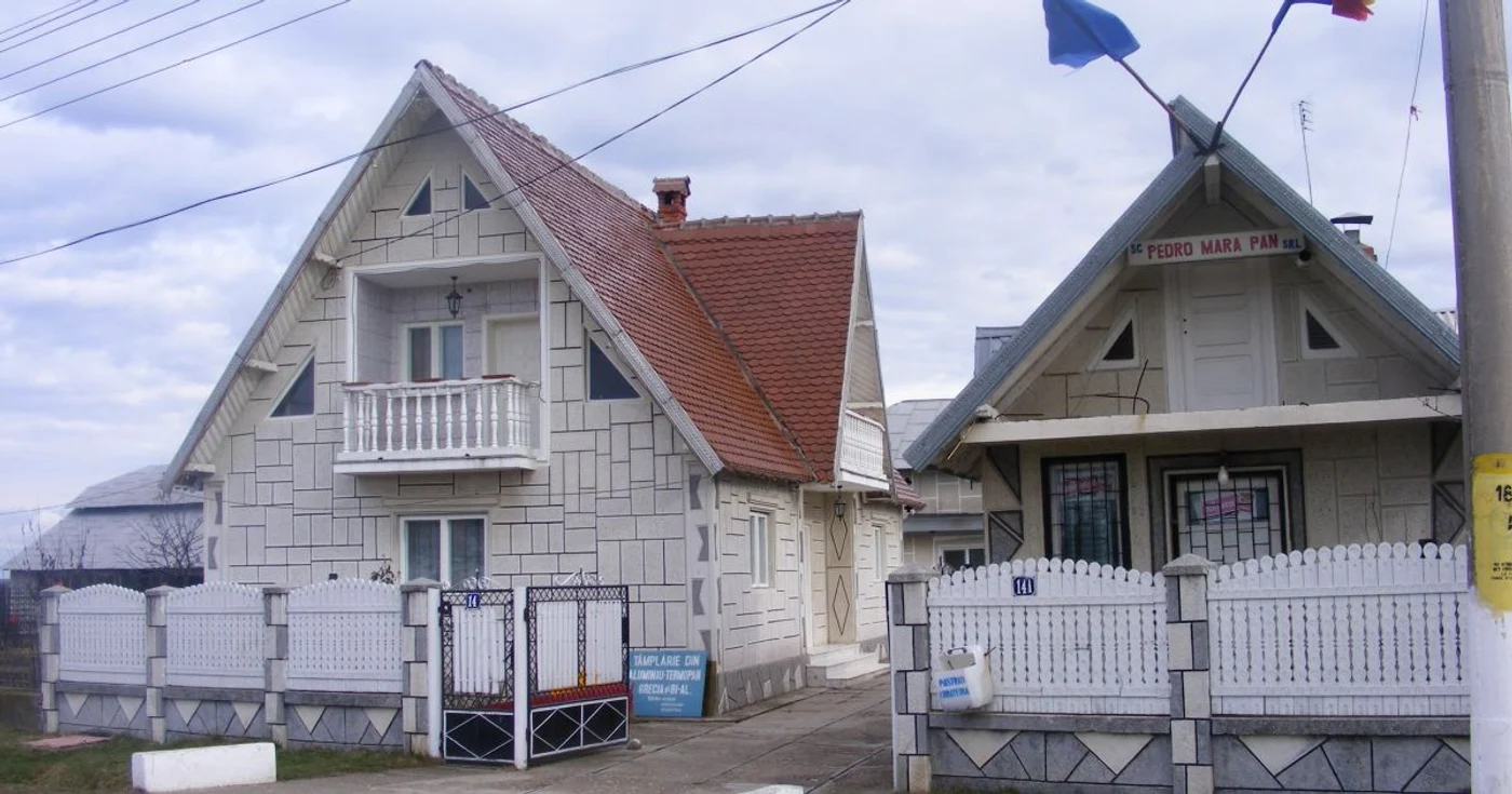 Casa in care batrana locuieste impreuna cu fiul ei