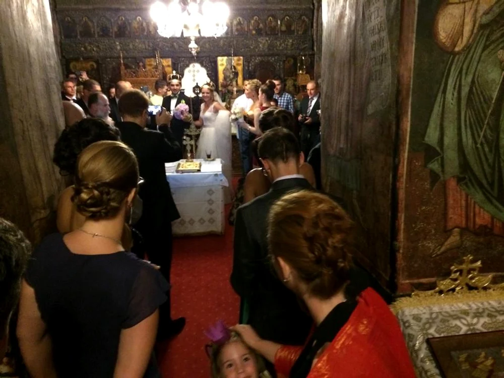 Mirii au avut foarte mari emotii in biserica