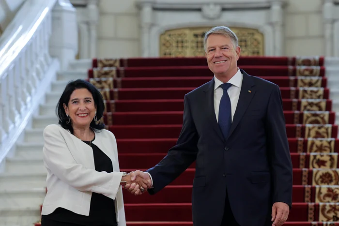 Cei doi oficiali au semnat o declarație comună privind stabilirea unui parteneriat FOTO: Inquam