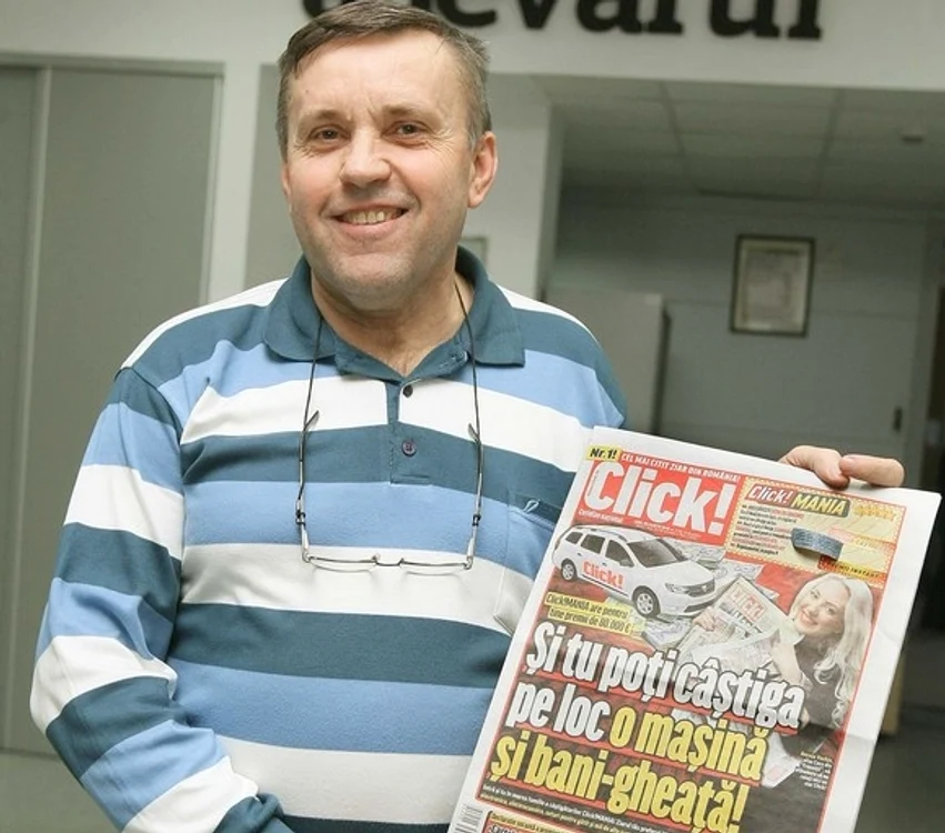 Ştefan Tiberiu a câştigat 300 de leiFoto: Click!