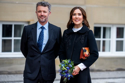 Frederik și Regina Mary la deschiderea expoziției Frederik X Regele Viitorului, GettyImages