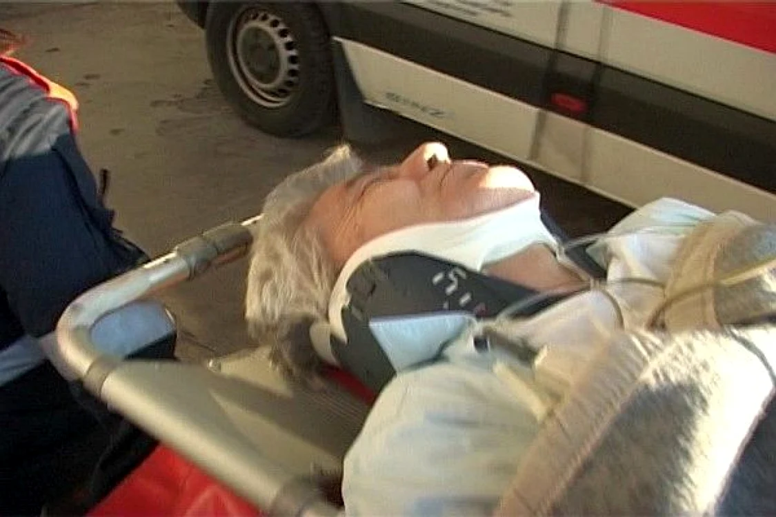 Valeriu Tabără, după accidentul care a avut loc la ieşirea din localitatea Izvin