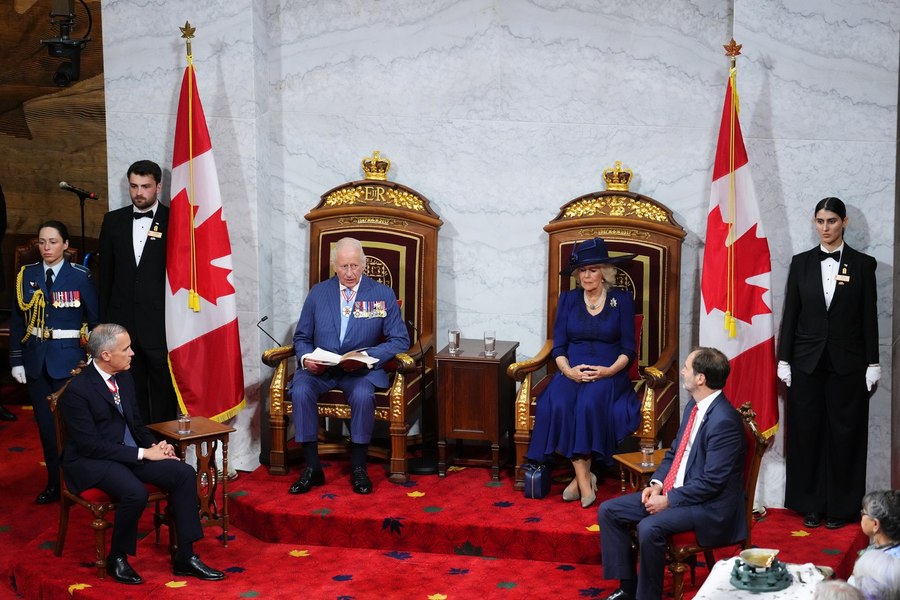 „Canada este adevăratul nord, puternic și liber”. Discursul regelui Charles în Parlamentul Canadei
