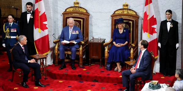 Regele Charles în Canada FOTO Profimedia 